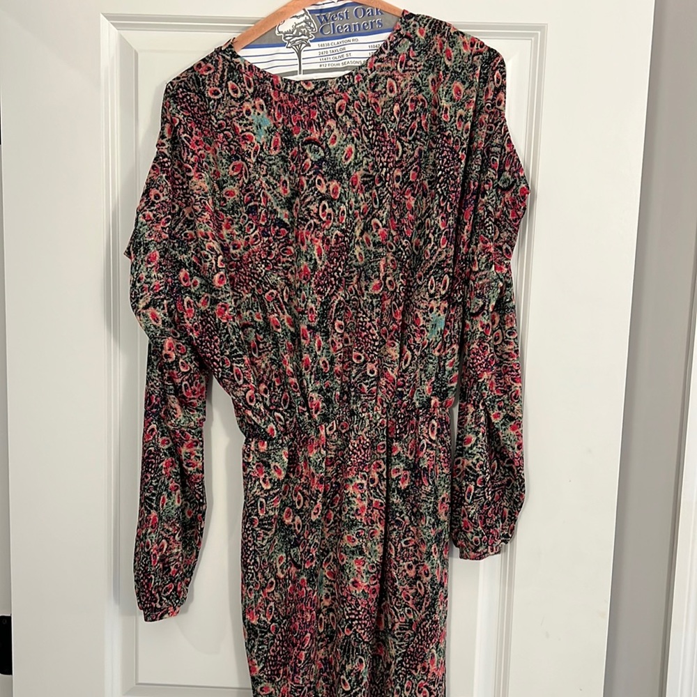 Floral fitted dress
